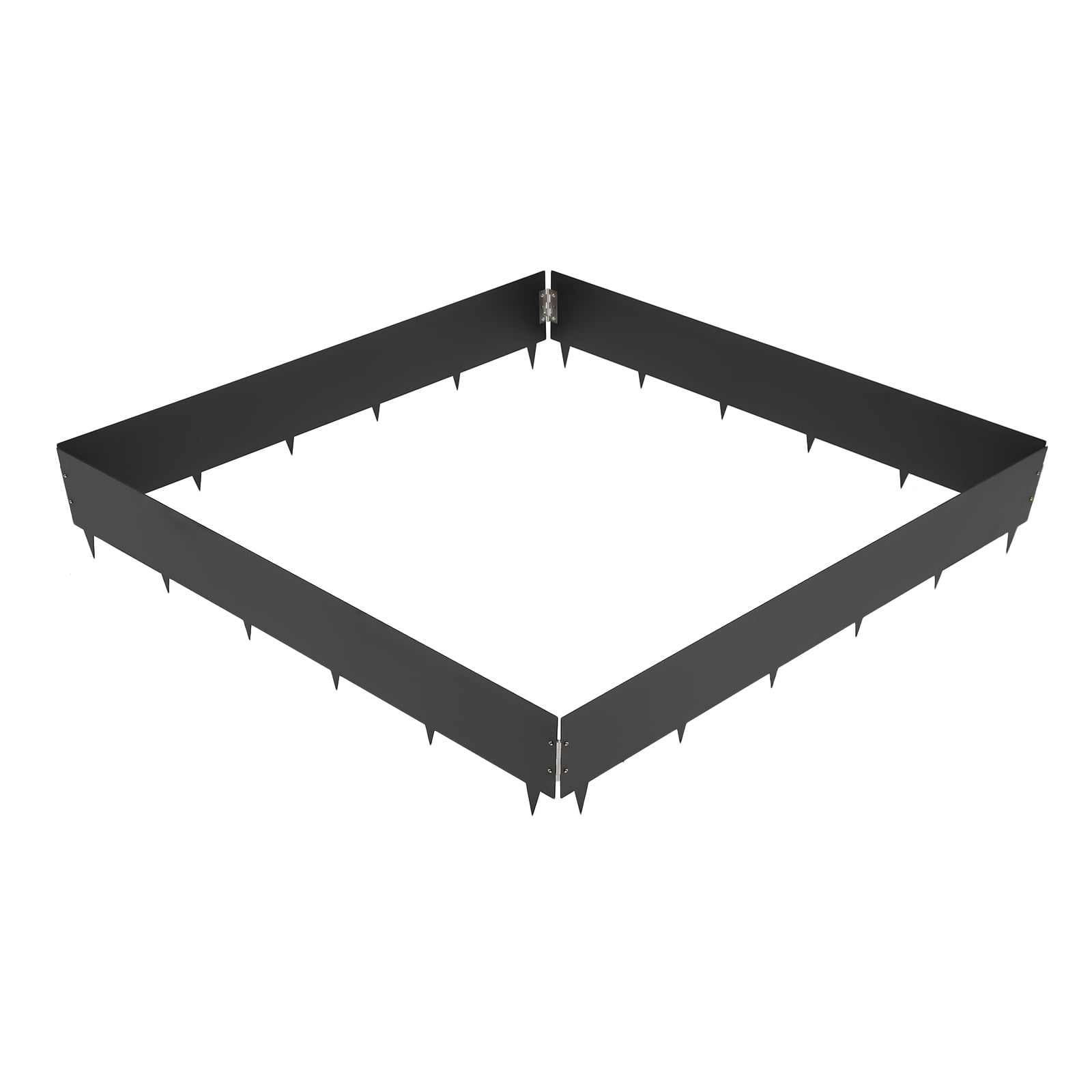 Steel Landscape Edging 4 Pack 40 inch Length, 8.46 inch Depth Steel Edging Border for Landscaping Lawn Garden Metal Edging