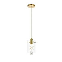 Hana 1 light Gold Pendant