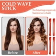 thumbnail image 3 of 48 Pieces Hair Perm Rods Hair Perm Rods Plastic Perming Rods Curlers Hair Rollers with Steel Pintail Comb Rat Tail Comb for Hairdressing Styling Tools (02 Inch Red), 3 of 5