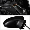 thumbnail image 4 of Damcidoi [Right]Passenger Side Power+Heated w/Signal Mirror for Mazda 3 GS/GT//I Sport/S/i SV 14-15 3 Black ABS Plastic, 4 of 9