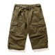 thumbnail image 3 of Pantalones cortos holgados e informales de talla grande para hombre, pantalones cortos con múltiples bolsillos para hombre, 3 of 5