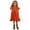 Orange, variant on FhsagQ Dresses Girls' Christmas Dresses Size 14-16 Toddler Girls Short Sleeve Prints Dress Dance Party Dresses Clothes Christmas Dresses for Girls 5-6 Formal Orange 12-24 Months