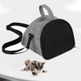 thumbnail image 5 of Hamster Carrier, Small Pet Supplies Pouch Guinea Travel Bag Bunny Squirrel Chinchilla Outdoor Tote for Outdoor Hiking Travel Walking , L L, 5 of 10