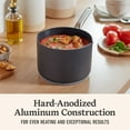 thumbnail image 4 of Calphalon Hard-Anodized Nonstick 3.5-Qt. Sauce Pan with Lid, 4 of 6