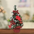 thumbnail image 6 of Qocolhg Outdoor Indoor Christmas Decorations Clearance, Christmas Decor 7.9inch Small Christmas Tree Ornament Mini Christmas Tree Christmas Decor Scene Setting For Living Room Desk Bedroom Ornaments, 6 of 6