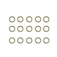 thumbnail image 1 of Milisten 200pcs 7x5mm Open Jump Rings Jewelry DIY Split Circle Stainless Steel Key Chain Rings, 1 of 5
