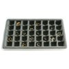 Axis International 3321 Plastic Stack em Large Ring & Earring Organizer