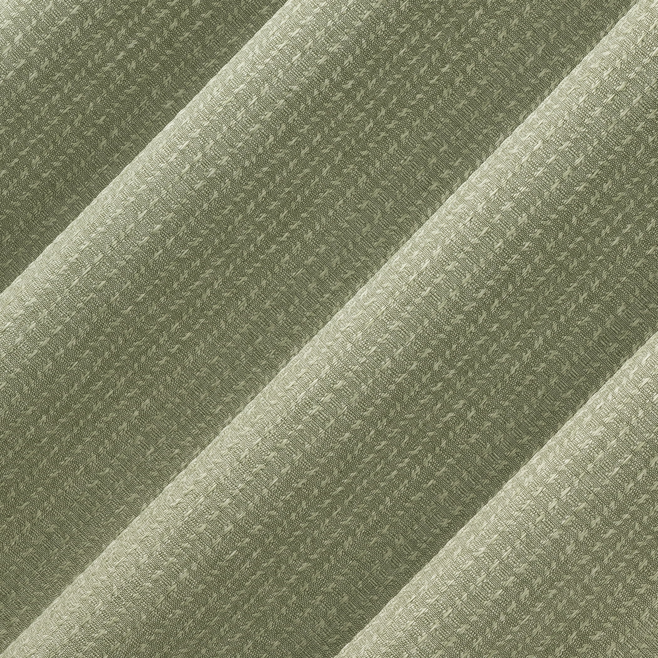 Sun Zero Vance 2-Piece Magnetic Closure 100% Blackout Back Tab Curtain Panel Pair, 37"x84", Sage Green