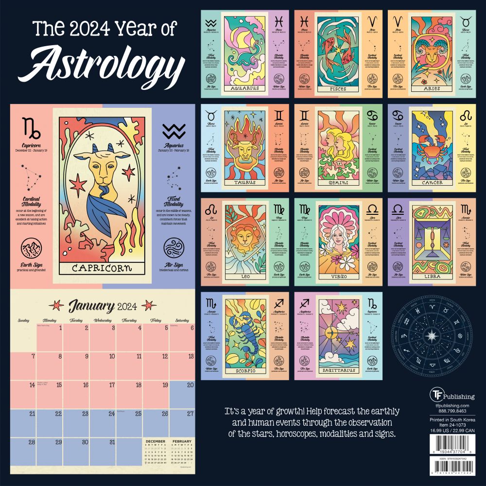 Cal 2024- Year of Astrology (Other) - image 2 of 4
