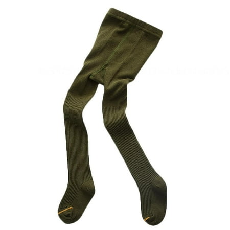 

bangyoudaoo Girl Plain Thicken Tights Strip Cartoon Winter Pantyhose Cotton Stocking