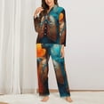 thumbnail image 2 of Sikiie Surreal Body Art Pajamas for Women Set, Womens Pajama Sets, Lounge Sets for Women, 2pjs for Women-X-Large, 2 of 7
