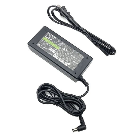 Pre-Owned Genuine AC Power Supply Adapter Sony VGP-AC19V10 ADP-90YB Charger Laptop