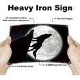 thumbnail image 3 of Wolf Vintage Metal Tin Sign Plaque Poster 8ﾗ12inch Retro Metal Wall Decorative Tin Signs for Home Kitchen Bar Coffee Shop Club Orchard Decoration, 3 of 7
