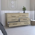 thumbnail image 3 of FM FURNITURE LLC Luxor 6 Drawer Double Dresser, 3 of 5