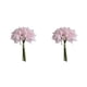 thumbnail image 2 of Inteprter Rosas artificiales 5 cabezas Flores falsas Novia Boda Ramo de flores Real Touch Ceremonia Evento Propuesta Blanco Rosa Type3 NO3, 2 of 6