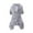 Grey, variant on Dog Sweater for Small Dogs Fleece Dog Pajamas Winter Warm Thermal Soft Puppy Pjs Coat Stretchy Jumpsuit Doggie Pet Clothes Outfits Cat Apparel (Various Size)