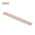 thumbnail image 3 of Uxcell 100Pack Non-Slip Silicone Hanger Grips Clothes Hanger Strips, Clear 3.54" x 0.28", 3 of 6