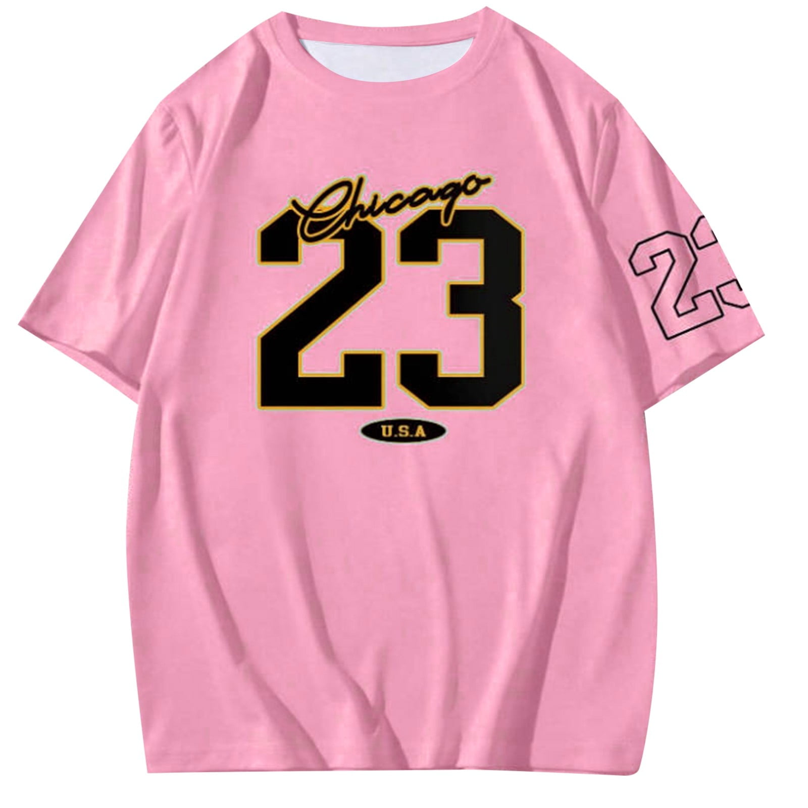 Xdzjlr Tshirts Shirts for Men Alphanumeric Size 23 Printed Round