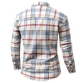 thumbnail image 5 of Qiyinn Men's Oxford Shirt Solid Casual Button Down Collar Shirts Long Sleeve Dress Shirts with Pocket, 5 of 5