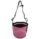 thumbnail image 1 of Bolsa de alimentación para caballos con diseño a prueba de derrames, malla nasal y correa ajustable para alimentación con suplemento de grano en polvo, color rosa, 1 of 14