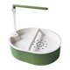 thumbnail image 3 of Bañera ajustable para loros con bomba, contenedor de regalo, cabina de ducha automática para pájaros con percha para agapornis gris africano., 3 of 8