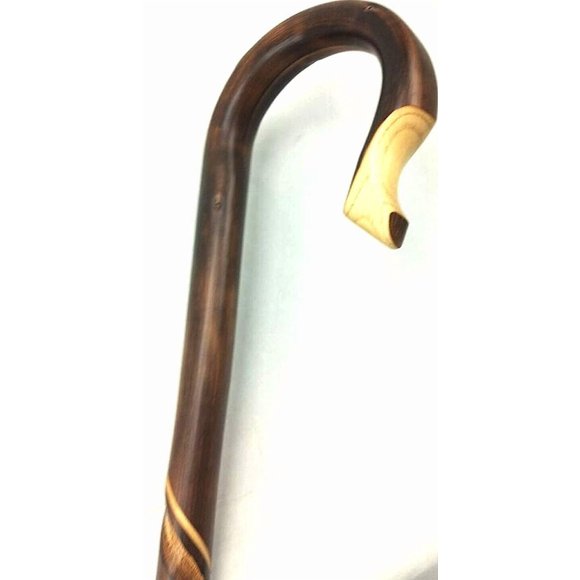 Cane Châtaigne Naturelle Unisexe Style Berger - Cadeau Abordable! Article DHAR-9105600