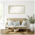 thumbnail image 3 of Amanti Art Custom Wall and Bathroom Mirror (24.5 x 48.5 in.), Country White Wash Frame, 3 of 7