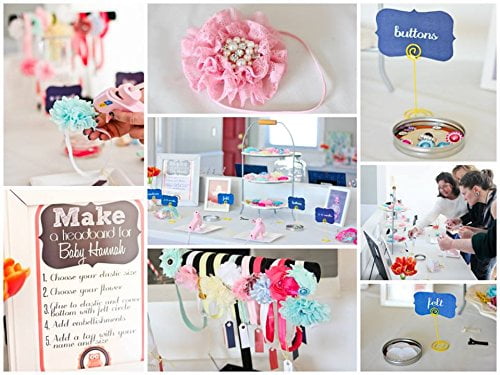 headband kits for baby shower