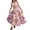 #01-Light Pink, variant on Girls Spaghetti Strap Floral Easter Dress Casual Sleeveless Maxi Dresses Kids Summer Beach Sundress 6-14 Years