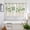 Sage Green Beige, variant on Green Eucalyptus Leaves Kitchen Curtains Window Panels, Black White Plaid Farmhouse Watercolor Insulated Window Treatment Curtain, Grommet Curtains for Bedroom/Living Room, 2 Piece 27.5"Wx39"L