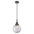 thumbnail image 7 of 447-1P-AC-G202-8 Innovations Lighting Beacon - 1 Light Cord Hung Mini Pendant-12.63 Inch Tall and 8 Inch Wide-Antique Copper Finish-Clear Glass Color, 7 of 7