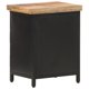 thumbnail image 4 of Gabinete de noche estilo industrial vidaXL en madera de mango rústica, 4 of 9