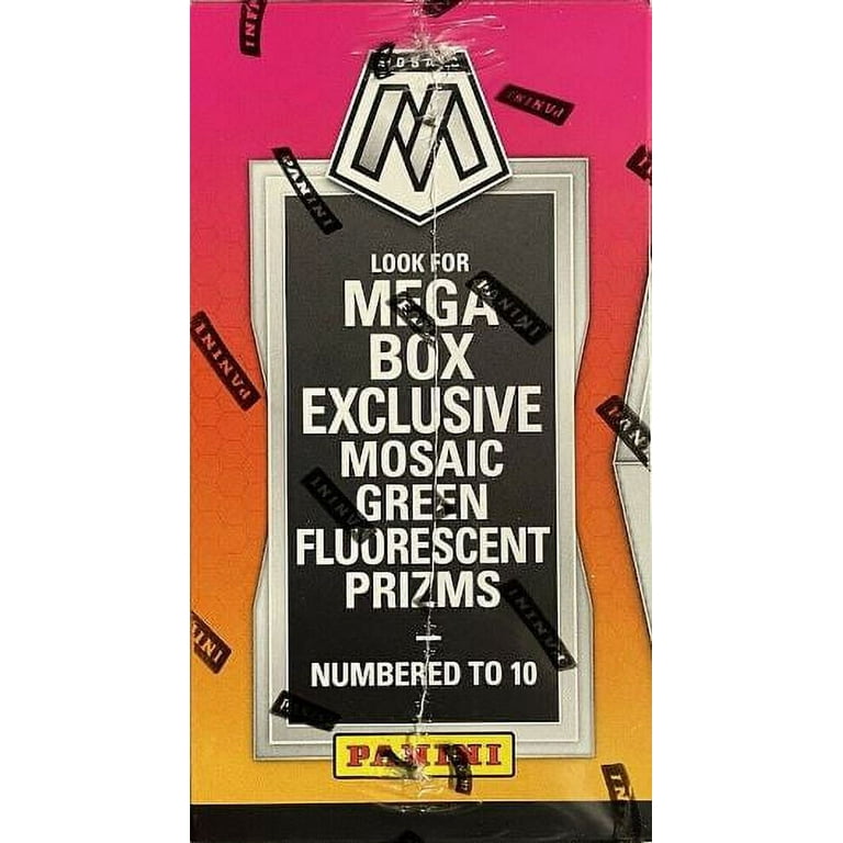 2020-21 Panini Mosaic Basketball Mega 64-Card Box (Green