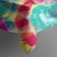 thumbnail image 4 of Colorful Tie Dye Pattern Rectangle Tablecloth 60"x102",Waterproof Polyester Rectangle Table Cloth, Wipeable Spillproof Polyester Tablecloth for Dining, Camping, Indoor and Outdoor, 4 of 6