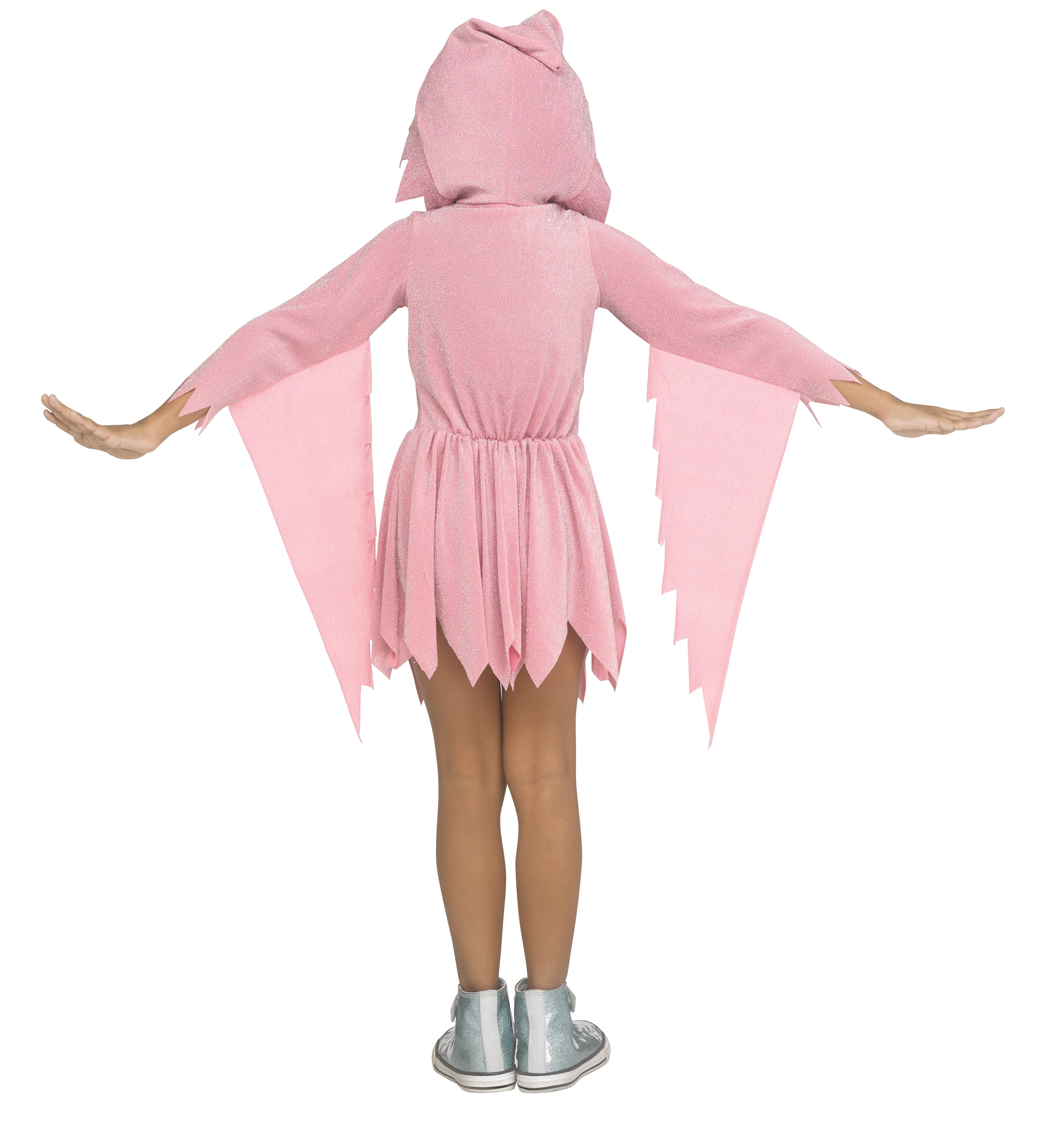 Ghost Face Pink Halloween Costume for Toddlers, 2-Piece, Size 3T-4T, by Fun World