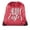 Maroon, variant on Easter Basket Bags, Bulk Drawstring Backpacks, Party Favor Goody Bags for Easter - Peaking Bunny
