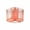 #2-Rose Gold【3-compartment Rotating Cutlery Rack x1】, variant on Cutlery Organizer Rotating Rack, 360-degree Spinning Metal Utensil Holder with Three Compartments for Kitchen Table and Restaurant Dining Countertop, Topliu