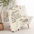 thumbnail image 2 of LHSHID Daughter Blanket Gift from Mom Birthday Gifts for Daughter | to My Daughter Blanket from Mother Christmas Mothers Day Bday Presents for Daughter in Law Step Duaghter Throw Blanket 30x40in, 2 of 6