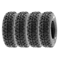 SunF ATV/UTV All Terrain Quad Tire 20x6-10 6PR Tubeless A035 (Set of 4)
