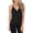 Black, variant on Njoeus Women's Knot Front Button Up Tank Tops Spaghetti Strap Sleeveless Shirts Casual Blouse Summer V-Neck Camisole Tops S-XXL