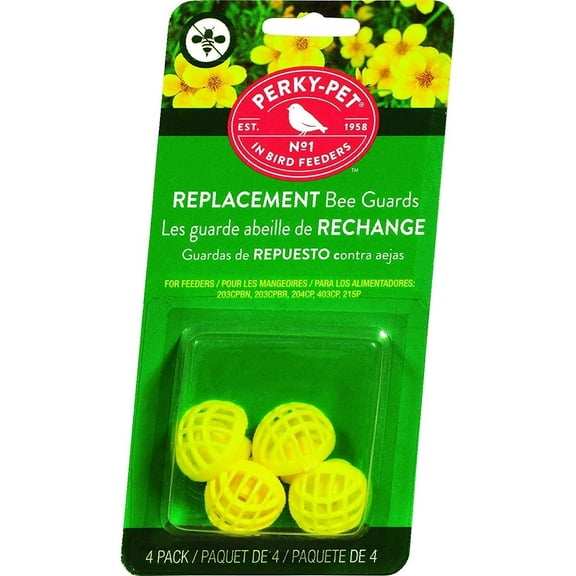 Perky-Pet 205Y Replacement Yellow Bee Guards New Version