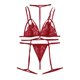 thumbnail image 1 of Gibobby Lencería mujer erótica Camisón de encaje para mujer, lencería sexy de encaje para novia(Rojo, M), 1 of 5