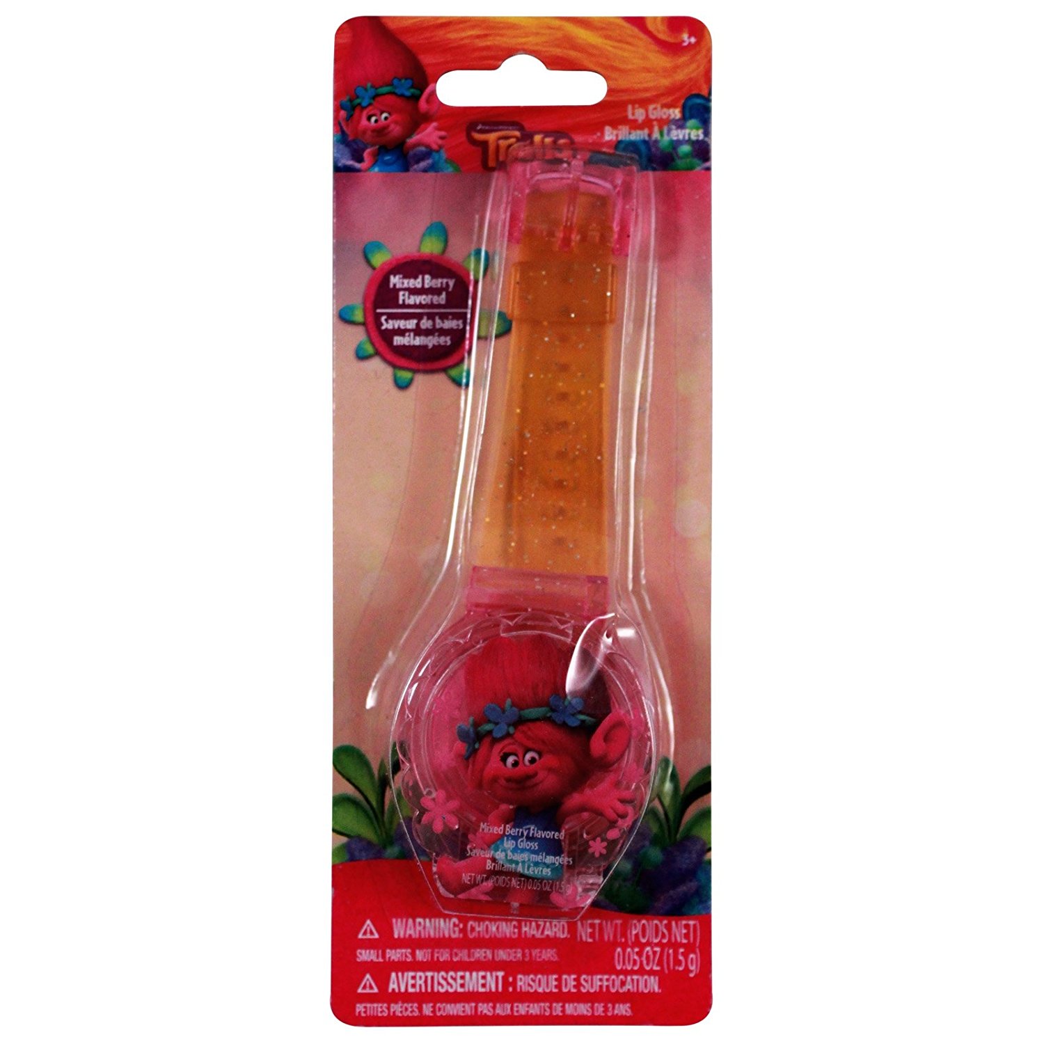 Dreamworks Poppy Lip Gloss Bracelet Girls Cosmetics, Dreamworks Trolls  Officially Licensed Featuring Optimistic Princess Poppy For The Hit Movie!  By Trolls Ship From Us - Walmart.com