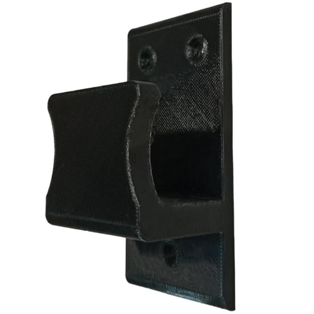 Gancho Organizador para Oficina GanLuxyBlack 1 Pza Grande 5x10cm Negro.