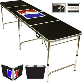 8 Foot Professional Beer Pong Table W Led Glow Lights America