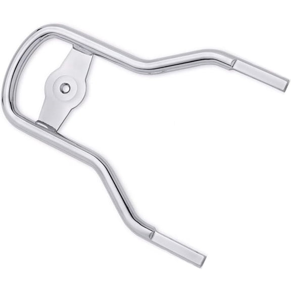 Chrome LOW short Medallion Style Sissy Bar Upright Passenger Backrest for Harley Davidson Softail Fat Boy Deluxe Heritage Dyna Street Bob Low Rider Sportster Iron 12" inch refer 52754-04 or 52300022