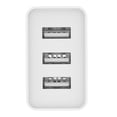 thumbnail image 5 of Carga de dos piezas, cargador de pared USB universal de 3 puertos (5 V 3 A máx.) Adaptador USB universal para Apple iOS, Android, dispositivos portátiles con Windows, etc., 5 of 5