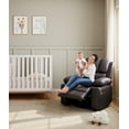 thumbnail image 3 of Recliner Chair, Swivel Rocker Recliners with Heat and Massage, 90° - 150° Adjustable, 360° Swivel Reclining Chair with Side Pockets for Living Room, Bedroom, 3 of 8