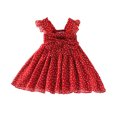LoyisViDion Baby Girls Dress Clearance Summer Girls Bowknot Dress