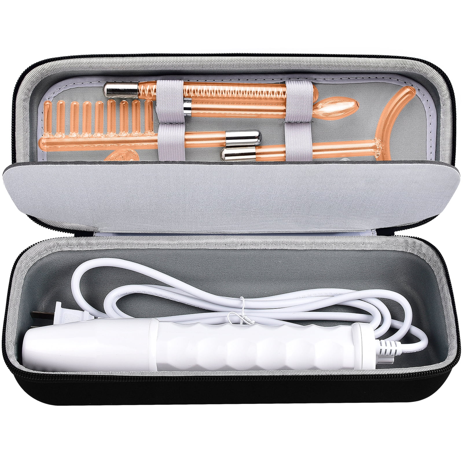 Case for NuDerma Signstek APREUTY FAZJEUNE NewWay Professional Clinical Portable Handheld High Frequency Skin Therapy Wand Machine, 6 Neon & Argon Wand (Only Box)